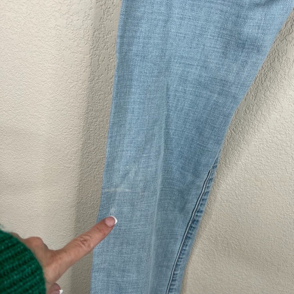 AJ Armani Men's High Rise Straight Leg Denim Jeans Blue Size 30/30 - Picture 9 of 16